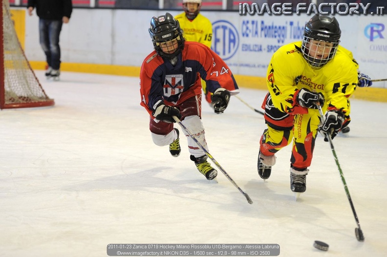 2011-01-23 Zanica 0719 Hockey Milano Rossoblu U10-Bergamo - Alessia Labruna.jpg